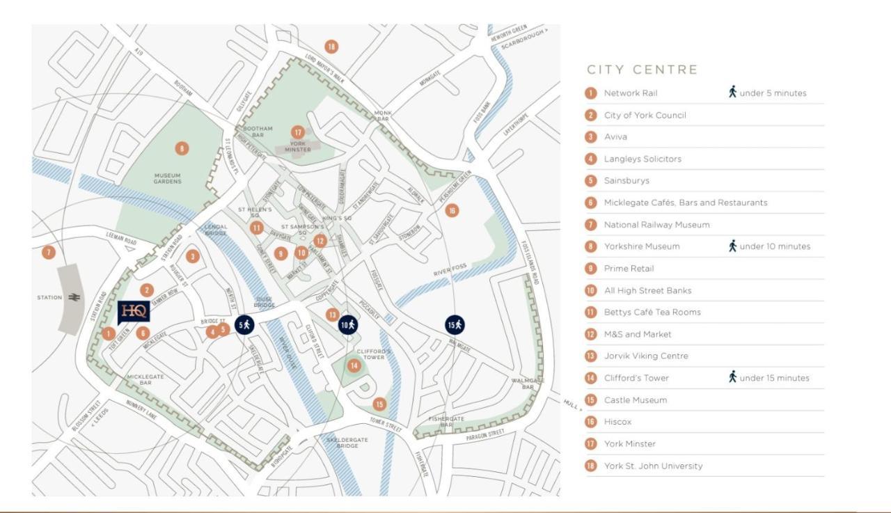 Luxury One Bedroom Apartment Within The City Walls York Eksteriør bilde